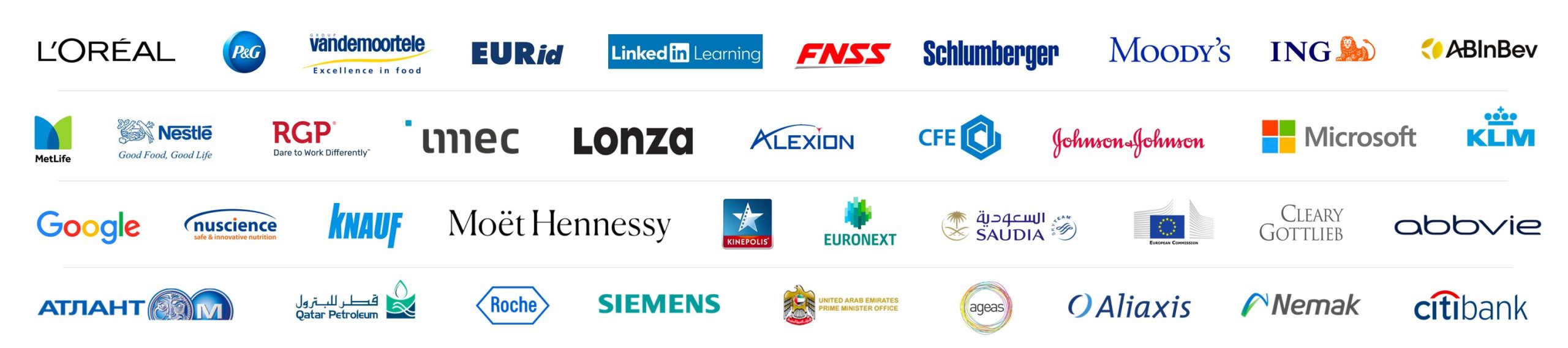Antonio client logos